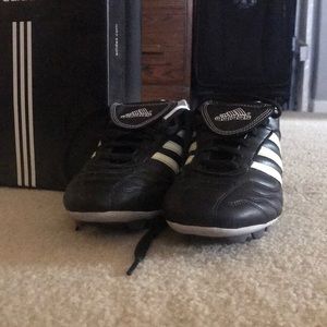 Adidas soccer cleats.